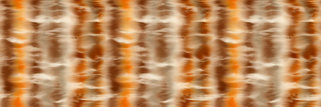 Seamless funky striped tie dye motif print border for surface design and print