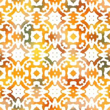 Seamless white on color interior wall tile style surface pattern design for printの写真素材