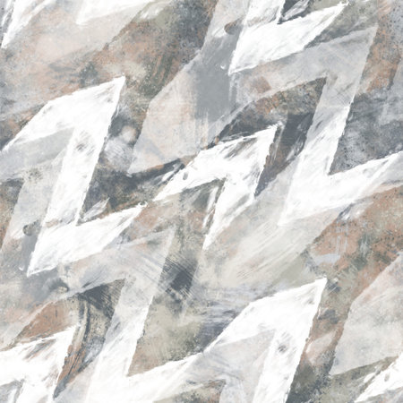 Seamless neutral and white grungy classic abstract surface pattern design for print.
