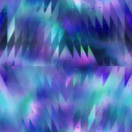 Seamless iridescent rainbow light pattern for print