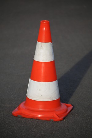 Traffic coneの写真素材