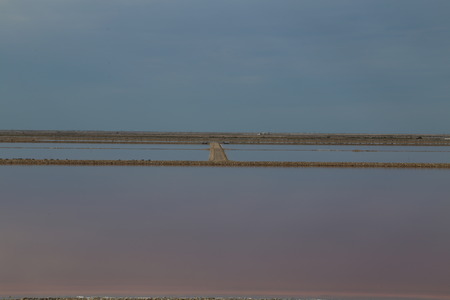 Salt fieldsの写真素材