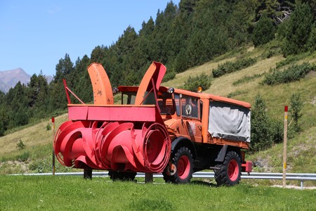 snowblowerの写真素材