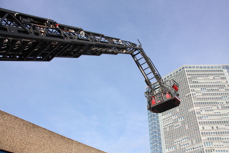 Rescue ladderの写真素材