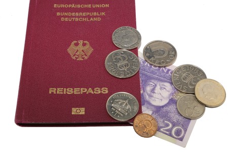 Pasport sweden Crownsの写真素材