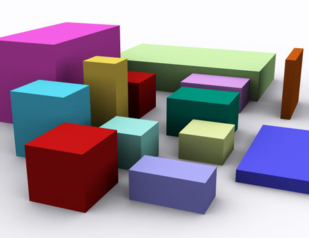 an abstract image depicting diversity or chaos