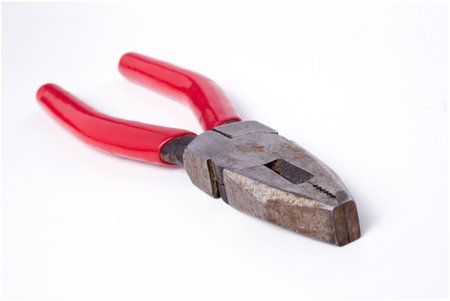 rusted wire cutters