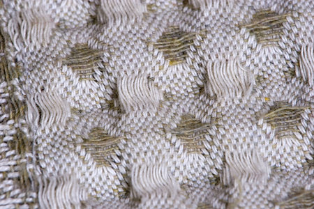 macro of quilt
