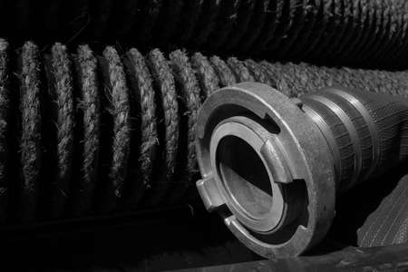 Fire hoseの写真素材