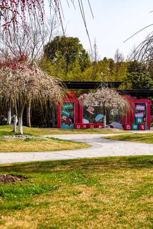 Park in the city center of Zagreb,Croatia
