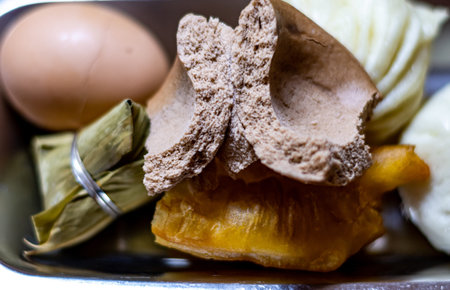 Thai dessert, thai dessert made from glutinous rice.