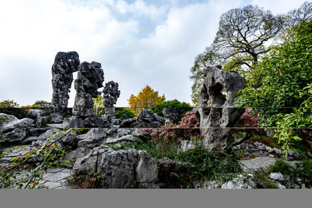 Stone gardenの写真素材