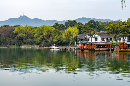 Hangzhou West Lake sceneryの写真素材