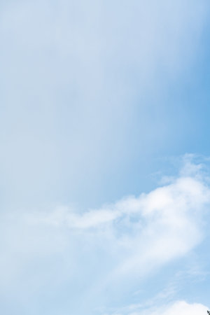 blue sky with white cloudsbe used as background or wallpaper