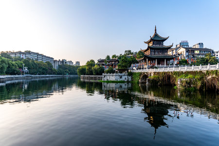 Hangzhou West Lake sceneryの写真素材