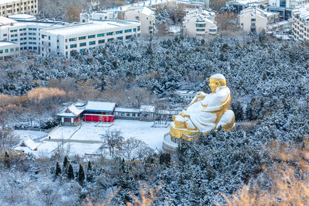 Beautiful winter landscapeの写真素材