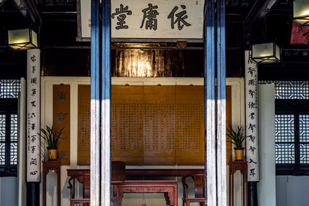 The Chinese temple in Hong Kong.の写真素材