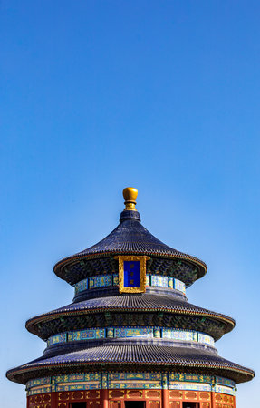 Temple of Heaven in Beijing, China. The Temple of Heaven is a complex located in Beijing, China.の写真素材