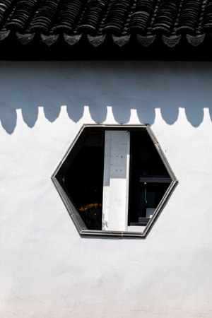 Window of a house in South Korea,Daegwallyeongの写真素材