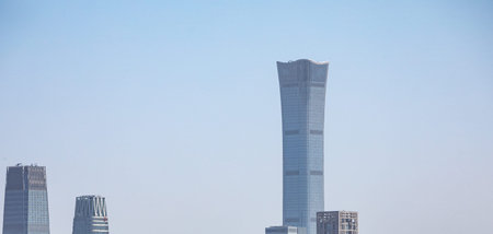 Shanghai Lujiazui Finance and Trade Zone of the modern city