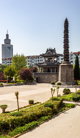 China, Hebei Province, Shijiazhuang City, Zhengding City Scenic Area