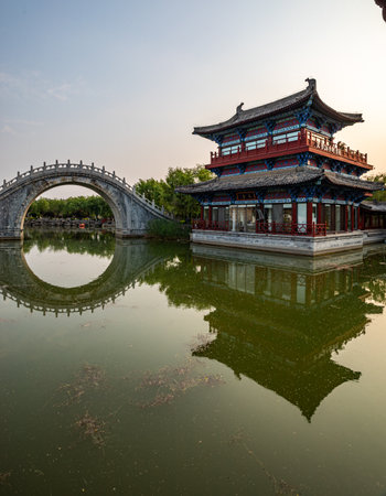Hangzhou West Lake Scenic Areaの写真素材