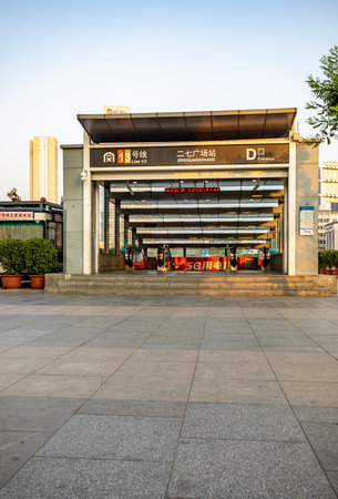 Beijing Railway Station is the main railway station in Beijing, China.の写真素材