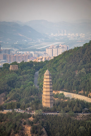 Henan Province, Qingdao City, Chongqing City Scenic Areaの写真素材