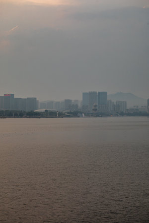 Shenzhen Xixiang Lake scenery, Chinaの写真素材