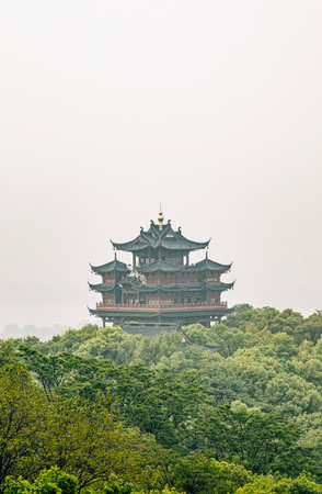 Hangzhou Kunming Ancient City Scenic Area, China.の写真素材
