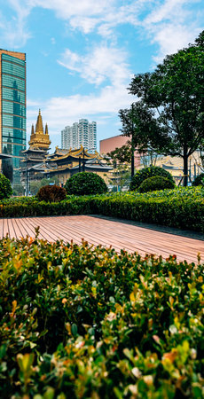 beautiful cityscape of bangkok, Thailand.の写真素材