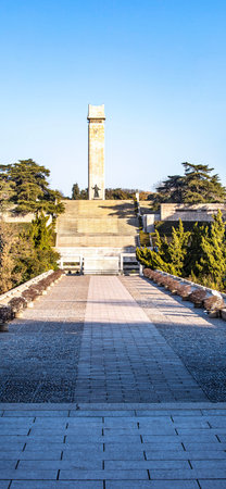 Monument to the fallen soldiers of the Great Patriotic War in Tbilisi, Georgia