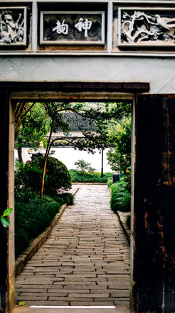 China, Henan Province, Jinzhong City, Jinzhong City Scenic Areaの写真素材