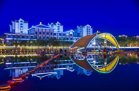 China, Henan Province, Jinzhong City, Jinzhong City Scenic Areaの写真素材