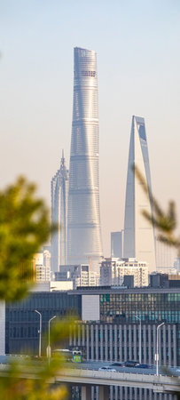 Shanghai urban landscape.