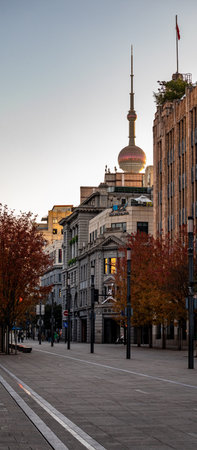 View of the CN Tower in Toronto, Canadaのeditorial素材
