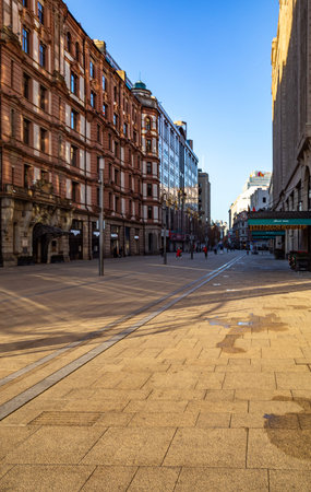 View of a street in central London