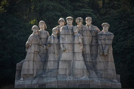 Monument to the soldiers of the Great Patriotic War in Kiev, Ukraine