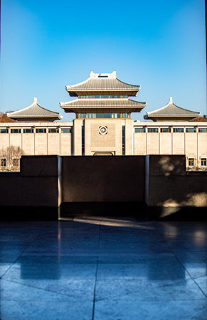 The National Museum of Taiwan.のeditorial素材