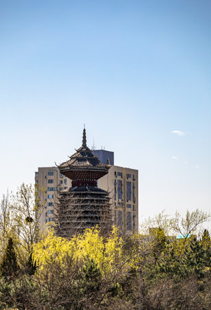 Zunhua City, Hebei Province, china.の写真素材