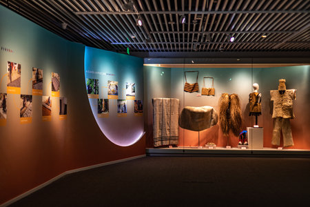 The Museum of Natural History in Vienna is the largest museum in Austria.の写真素材