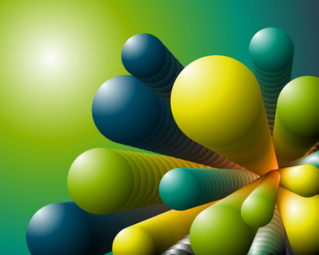 Abstract poleのイラスト素材