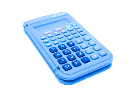 Calculator isolated