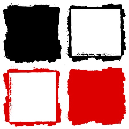Grunge frame and backgroundのイラスト素材