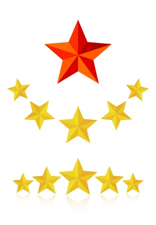 Five star service のイラスト素材