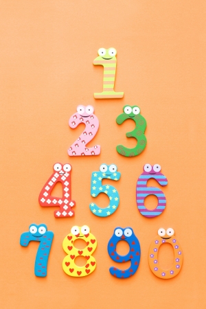 Funny numberの写真素材