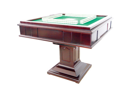 Automatic mahjong table with clipping pathの写真素材