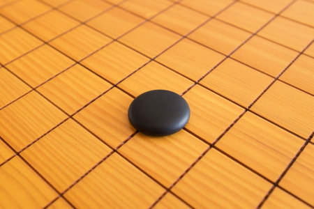 Go game or Weiqi background: Chinese board game