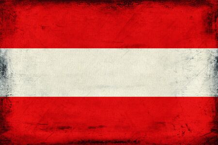 Vintage national flag of Austria backgroundの写真素材