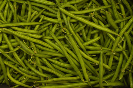 Fresh organic vegetables displayed in a store